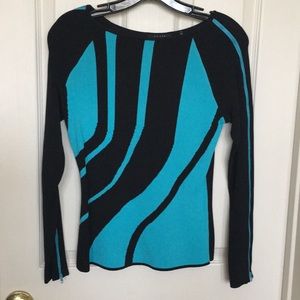 NWT Cyrus Sweater with geometric design